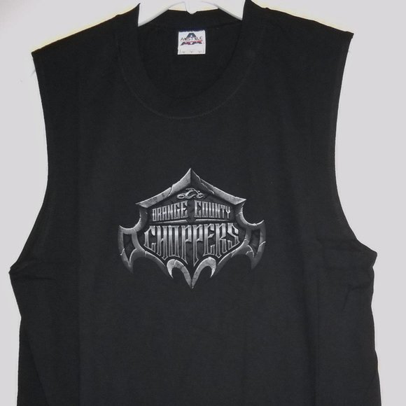 MENS American ORANGE COUNTY Chopper OCC Muscle T-shirt SMALL NEW!! - Picture 1 of 5